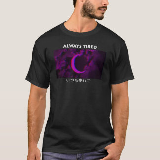 Camiseta Gótico Estético Roxo-Roxo-Vaporwave