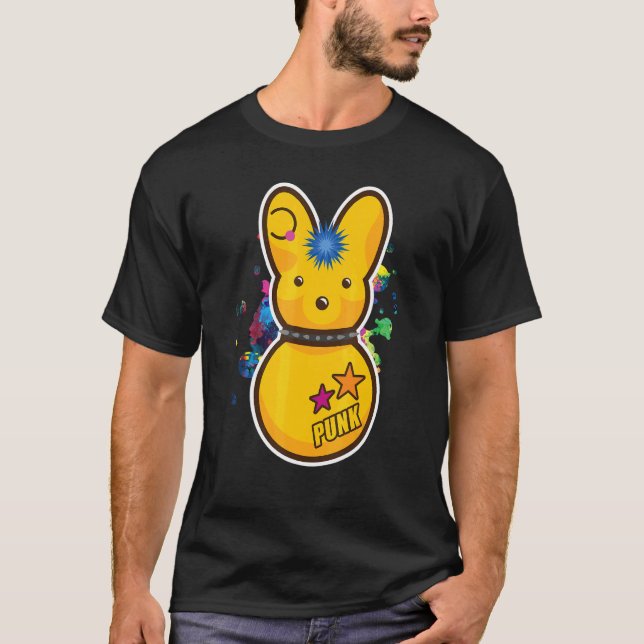 Camiseta Gótico Ético Bonito De Coelhinho (Frente)