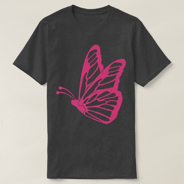 Camiseta Gótico F Fairycore, Bacana, Borboleta de Teto (Frente do Design)
