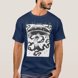 Camiseta Gótico Fada Fada Grunge Cottagecore Witchy Mushroo