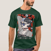 Gótico Garota Gótica Animação Estética Japonesa Va