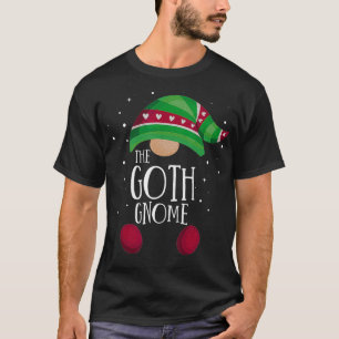 Camiseta Gótico Gnomo Família Correspondendo Pijama Prese