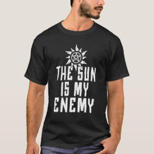 Camiseta Gótico Goth Gráfico Punk Gothcore Emo Oculto