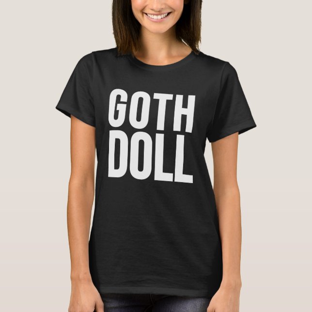 Camiseta Gótico Gótico Doll (Frente)