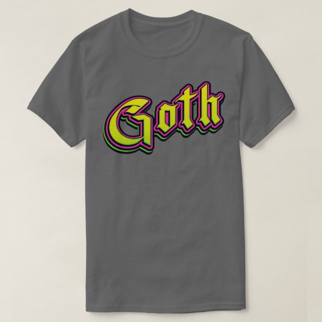 Camiseta Gótico Halloween (Frente do Design)
