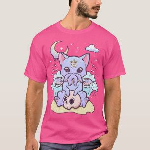 Camiseta Gótico Kawaii Pastel Cute Creept Occult Cthulhu