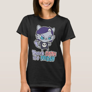 Camiseta Gótico obrigado na sexta-feira Gótico de vestuário