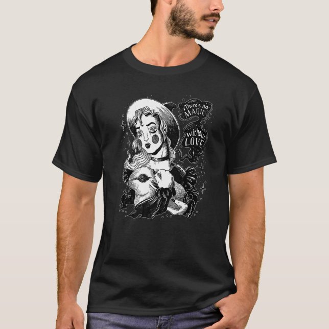 Camiseta Gótico oculto Grunge Dark Wave Gothic Punk Premium (Frente)