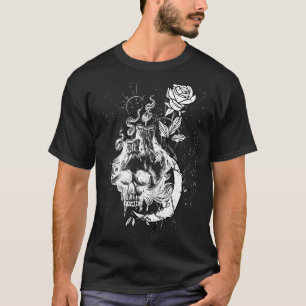 Camiseta Gótico oculto Grunge Dark Wave Gótica Punk