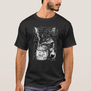Camiseta Gótico oculto Grunge Dark Wave Gótica Punk Premium
