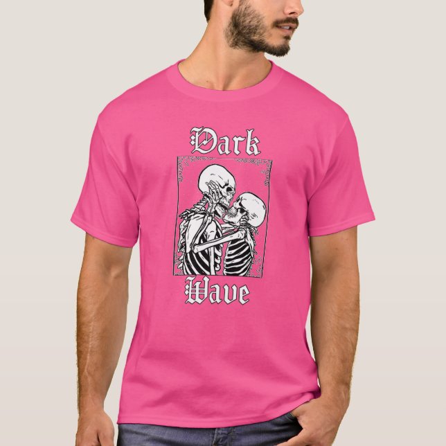 Camiseta Gótico oculto Lua Gótica Punk Grunge Dark Wave 1 (Frente)