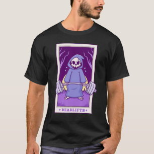 Camiseta Gótico Pastel Gym Grim Reaper Fazeres