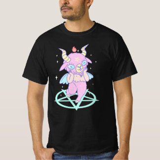 Camiseta Gótico Pastel Nu Gótico Baby Baphomet Kawaii
