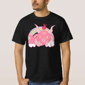 Camiseta Gótico Pastel Nu Gótico Baby Baphomet Kawaii