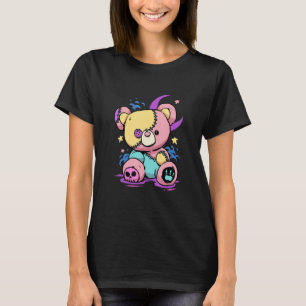 Camiseta Gótico Pastel Urso de Teddy Voodoo Doll Karma Hall