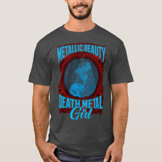 Camiseta Gótico Rock Satã Rapariga Festivais Morte Metal 2
