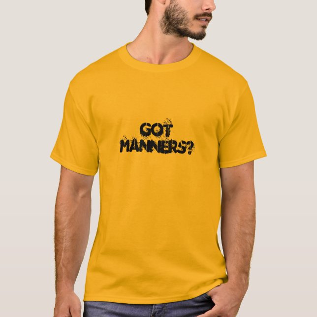 Camiseta gotmanners? (Frente)