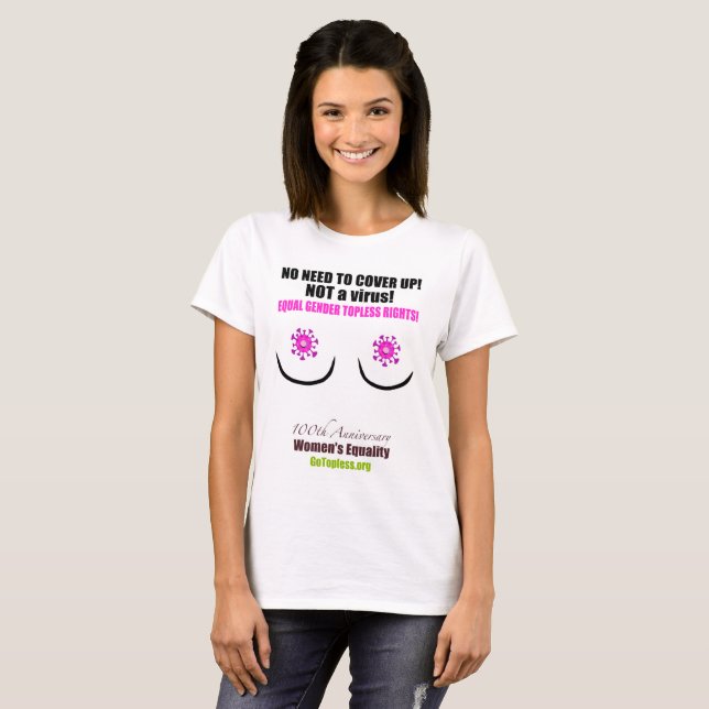 Camiseta GoTopless T-shirts 2020 (Frente Completa)