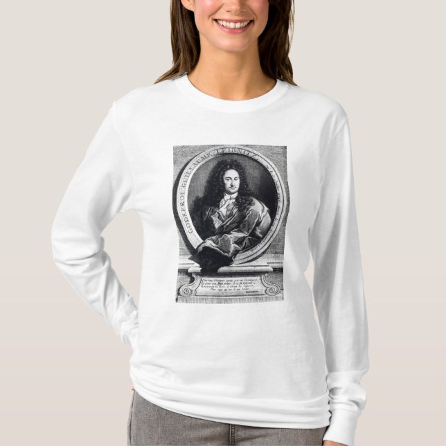 Camiseta Gottfried Wilhelm Leibniz (Frente)
