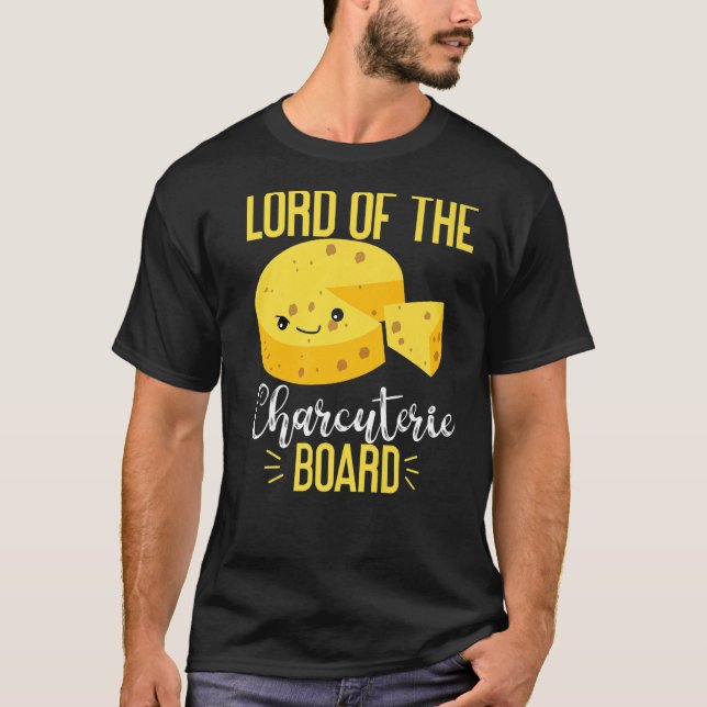Camiseta Gouda Cheese Lord Of The Charcuterie Conselho (Frente)