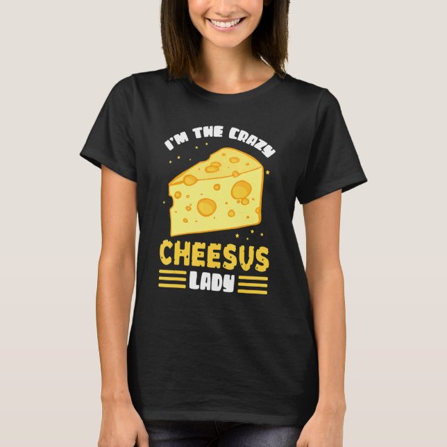 Camiseta Gouda Cheesus Lady Cheese Gouda 2 (Frente)
