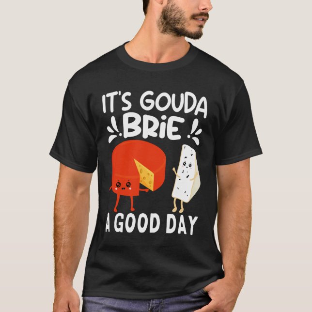 Camiseta Gouda Cheesus More Cheese Brie Gouda Vibes (Frente)