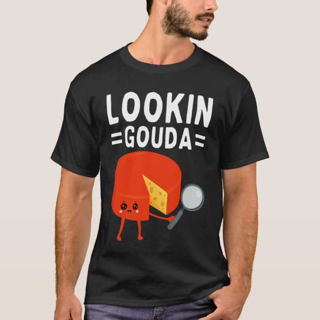 Camiseta Gouda  Cheesus More Cheese Brie Gouda Vibes  3 (Frente)