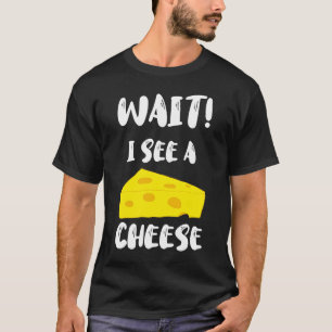 Camiseta Gouda Edamer Espere Eu Vejo Um Queijo Feta Dairy P