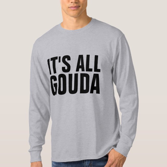 Camiseta GOUDA - T-Shirts QUEIJO (Frente)