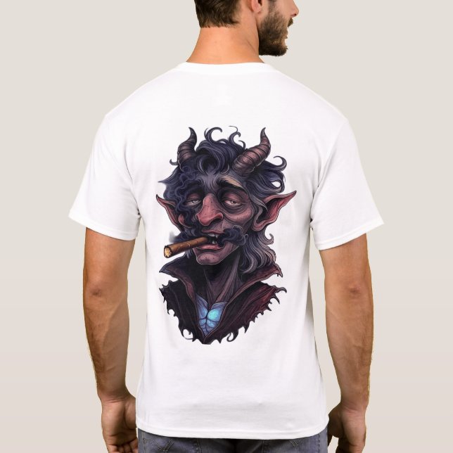 Camiseta Goul Místico Cornudo (Verso)