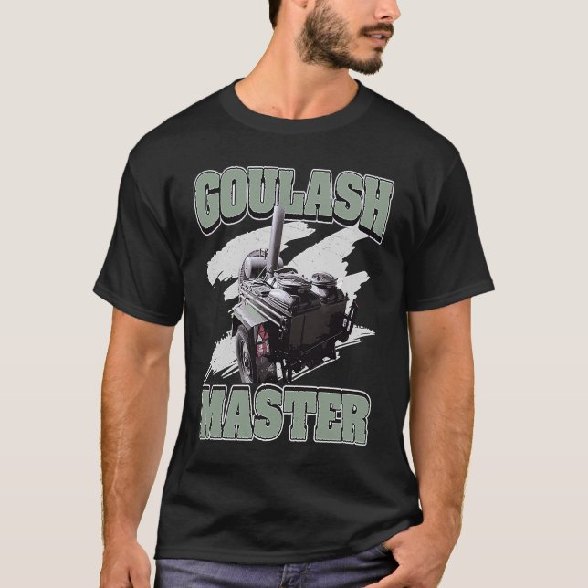 Camiseta Goulash Cannon Goulash Master  Hungary Dish (Frente)