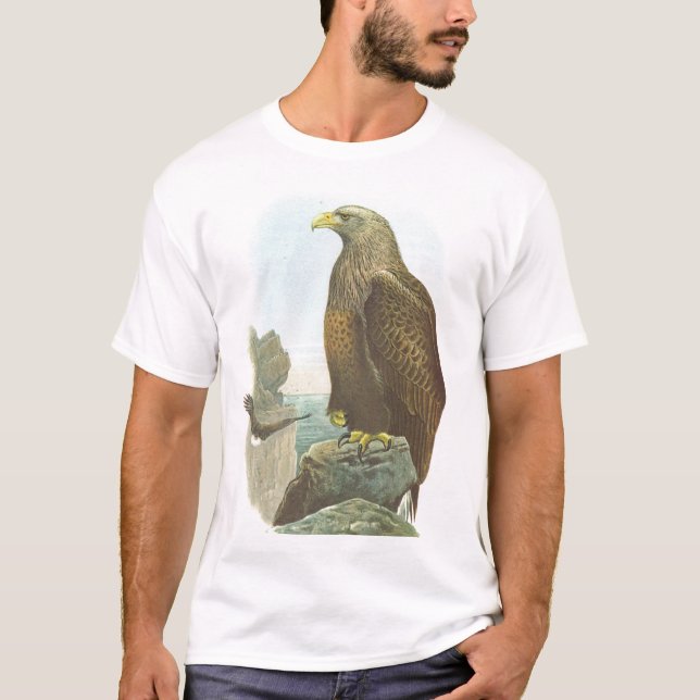 Camiseta Gould - albicilla Branco-Atado de Eagle - de (Frente)