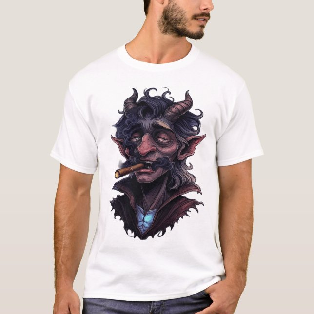 Camiseta Goule Místico Cornudo (Frente)