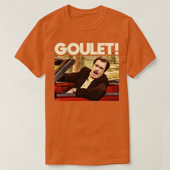 Camiseta GOULET Robert Goulet Will Ferrell SNL (Frente do Design)