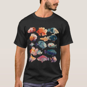 Camiseta Gourami Mel Sunset (Macho Maduro) Trichogaster ch
