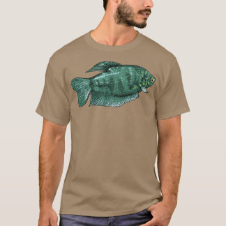 Camiseta Gourami Peixes Ornamentais Aquários Peixes Clássic