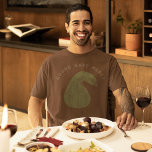 Camiseta Gourd Tem Gráfico de outono de Compaixão<br><div class="desc">Adicione alguma diversão ao seu traje de outono com este punny gráfico. Ele mostra o slogan DEUS TEM COMPAIXÃO acima de uma ilustração de uma grade de outono. O gráfico e o texto têm um estilo angustiado para um olhar vestido e antigo. Com sua ilustração vegetal no outono é perfeita...</div>