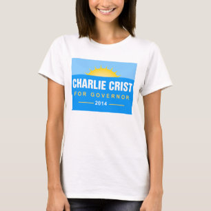 Camiseta Governador 2014 de Charlie Crist Florida