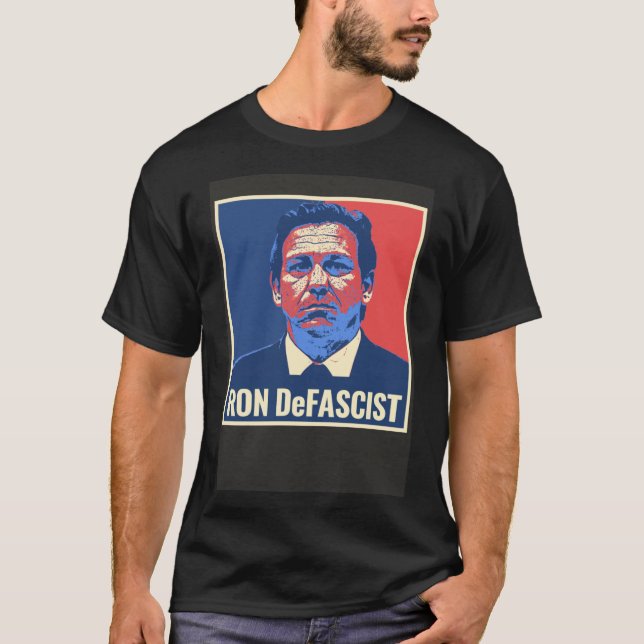 Camiseta Governador Anti Florida Ron De Santis Impeach Litt (Frente)