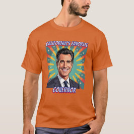 Camiseta Governador Favorito da Califórnia | Gavin Newsom