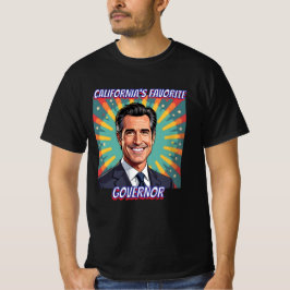 Camiseta Governador Favorito da Califórnia | Gavin Newsom