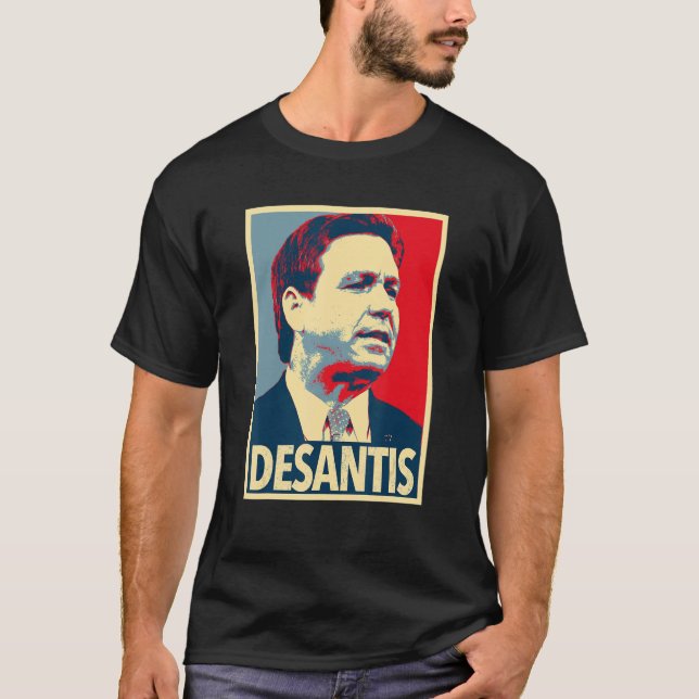 Camiseta Governador Ron De Santis - Eleita De Santis (Frente)
