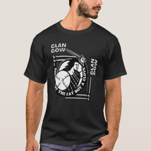 Camiseta Gow Clan Gaelic Motto Swordsman