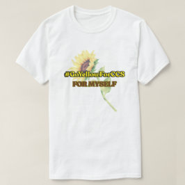Camiseta #GoYellowForCCS - Eu mesmo Tshirt