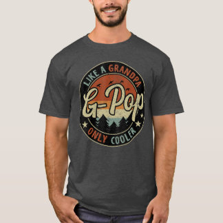 Camiseta GPop Como um Avô Só que Mais Legal Vintage Retro P