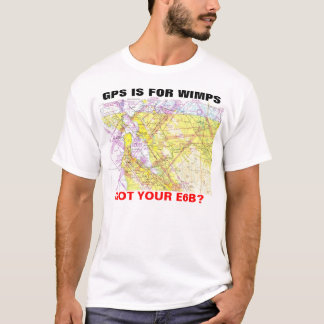 Camiseta GPS É PARA o t-shirt dos WIMPS
