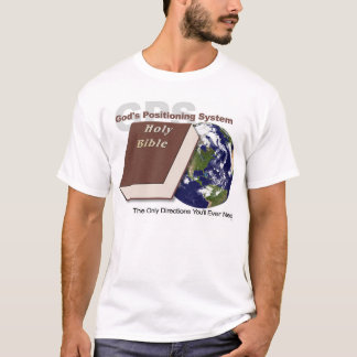 Camiseta GPS - sistema de posicionamento do deus