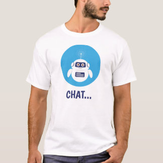 Camiseta GPT Chatbot - Robot with Artificial Intelligence