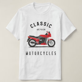Camiseta GPZ 900R Ninja ZX900A Motorrad Biker