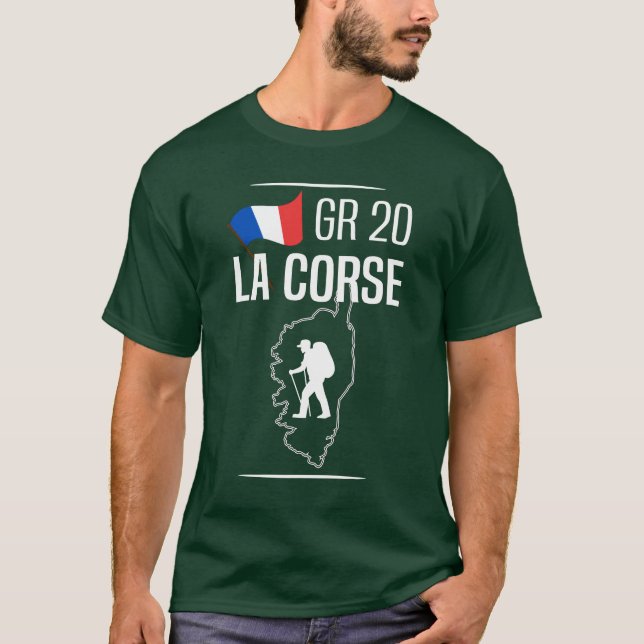 Camiseta GR20 la corse (Frente)